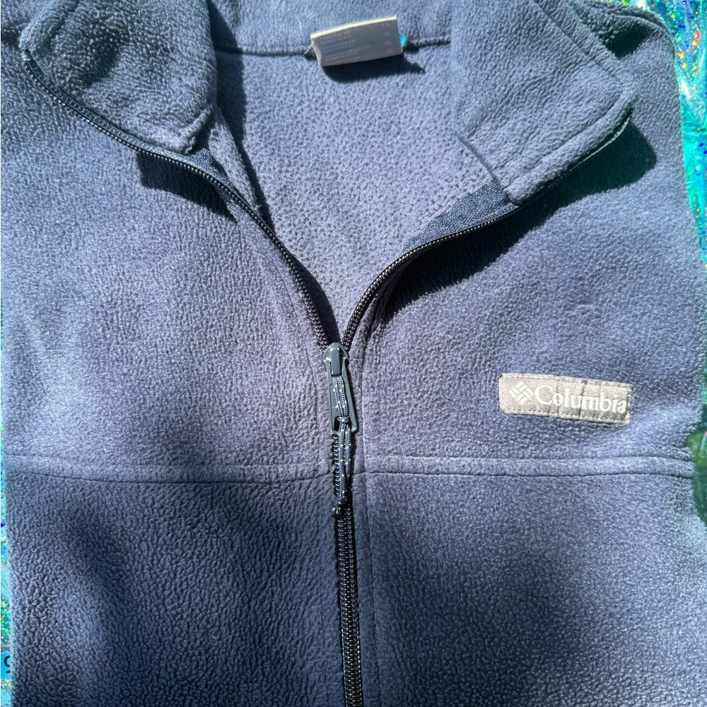 Columbia Women's Dark Blue Fleece Jacket